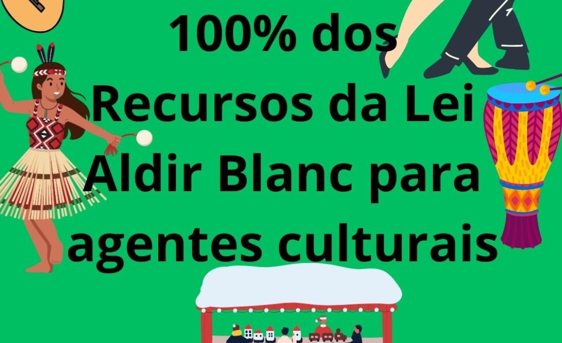 Balsa Nova libera 100% dos Recursos da Lei Aldir Blanc para agentes culturais