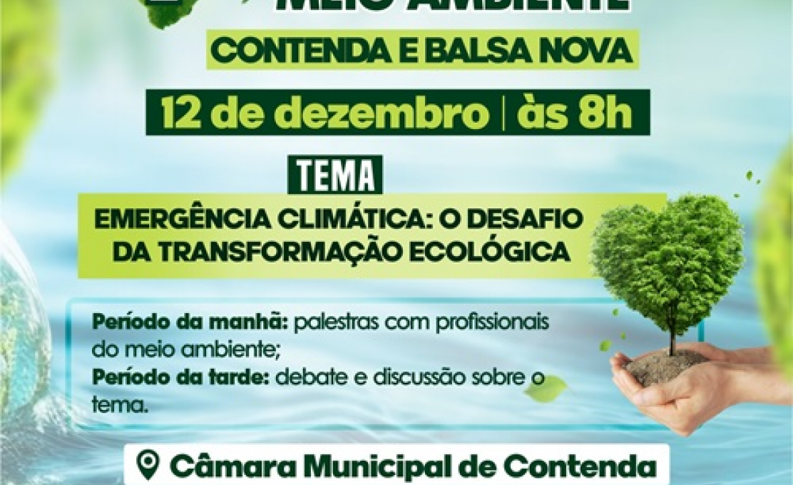 A Primeira Conferência Intermunicipal de Meio Ambiente de Contenda e Balsa Nova