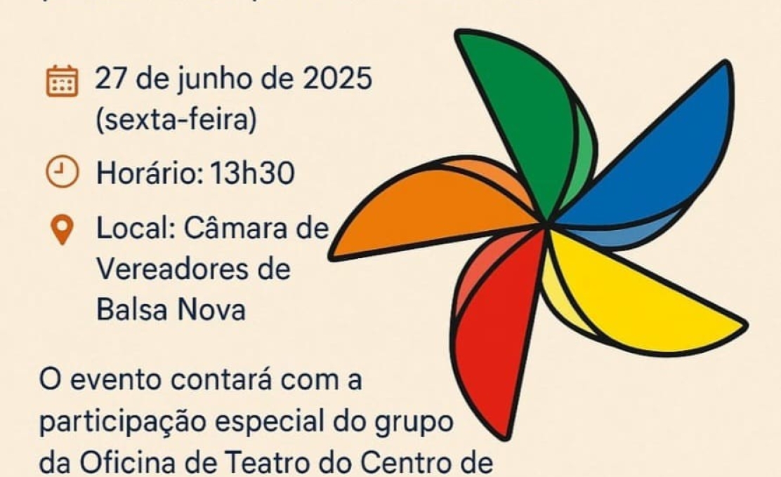 A SMAS convida a todos para a palestra sobre o combate e erradicação do Trabalho Infantil