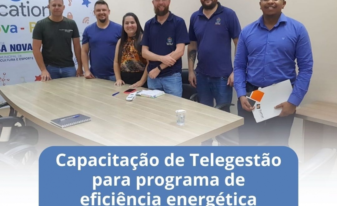 Capacitação de Telegestão para programa de eficiência energética