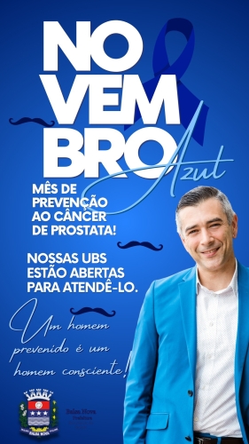 Novembro Azul – Cuide da sua saúde!