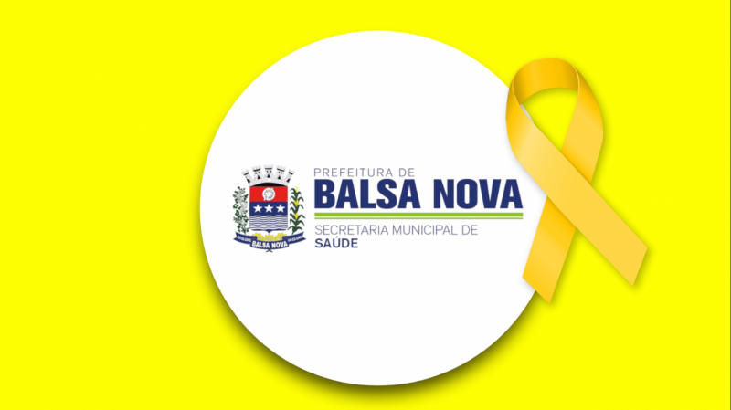 Setembro Amarelo - Prefeitura de Balsa Nova - Secretaria de Saúde - Dr. Antonio Ezequiel
