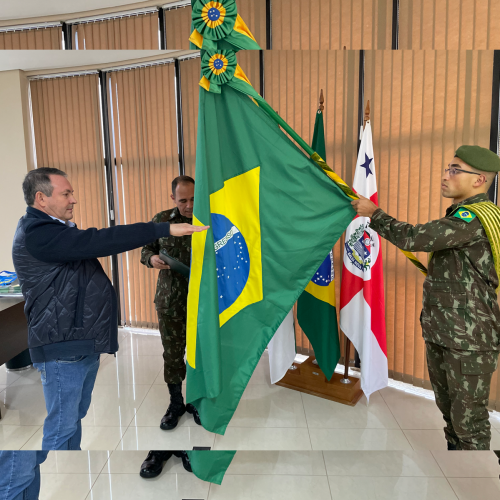 Prefeito Marcos Zanetti é empossado como Presidente da Junta de Serviço Militar 004 de Balsa Nova