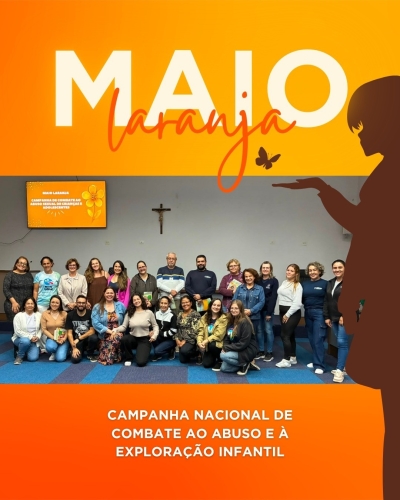 A SMAS realizou no dia 08/05, mais uma importante ação da Campanha Maio Laranja