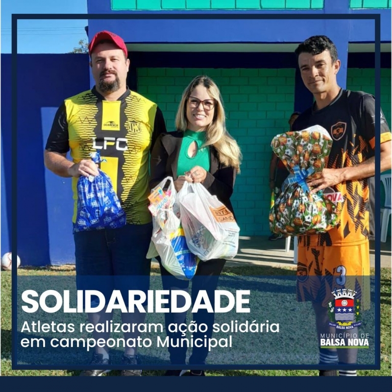 Solidariedade no Campeonato