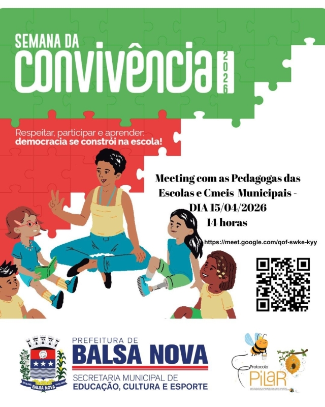 Semana da Convivência - Respeitar, participar e aprender
